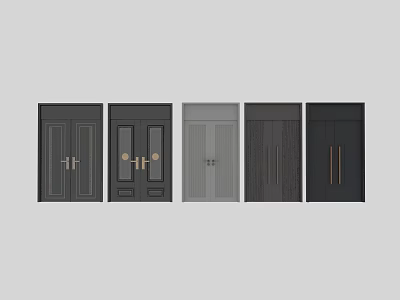 DOOR FURNITURE 3d model