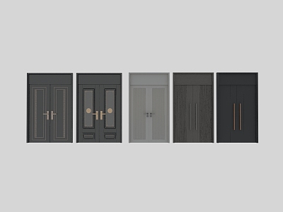 DOOR FURNITURE 3d model