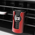 Red Car Perfume Diffuser With B Logo Stylish Cosmetic Fragrance Accessory