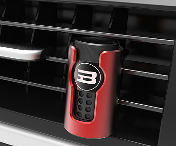 Modern car fragrance 3d model