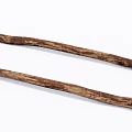 Two Long Natural Stone Wood Branches With Raw Texture And Organic Design