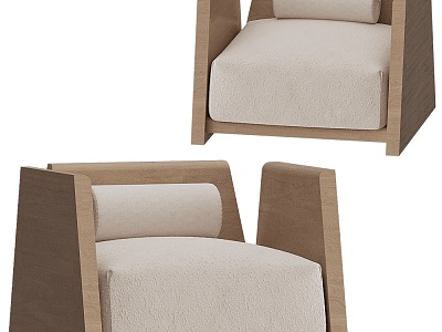 ozawa single sofa 18 3d model