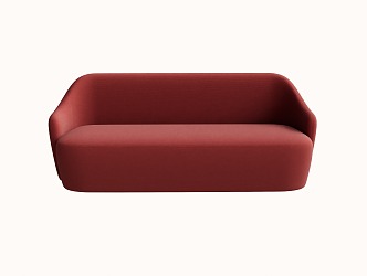 Simple leisure sofa 3d model