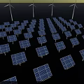 Daily Use Appliances Powered By Offshore Solar Panels And Wind Turbines System