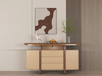 Light Luxury Sideboard model