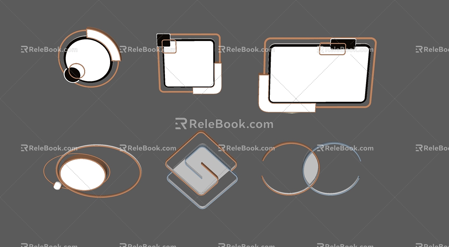 modern ceiling lamp model