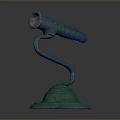 Table Lamp Industrial Table Lamp Homemade Table Lamp Industrial Wind Folding Table Lamp Lighting Lamps Lighting Fixtures 3d model
