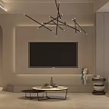 Modern Living Dining Room Interior With Sofa Coffee Table And Dining Table Chairs