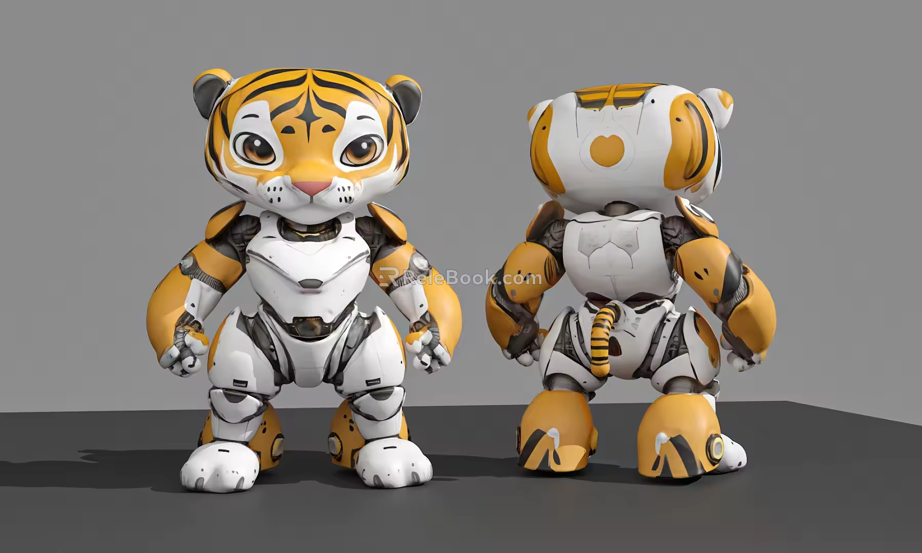 Tiger Robot Tiger Robot Intelligent Robot Animal Robot Pet Robot 3d model