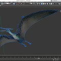 Pterosaur Fengshen Pterosaur Dinosaur Jurassic Ancient Creatures Ancient Birds Low Face Number Low Model Simple Model Game Next Era Film and Television Level Super Realism 3d model