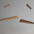 Modern Wooden Pendant Lights With Long Design And Different Colors For Home Decor