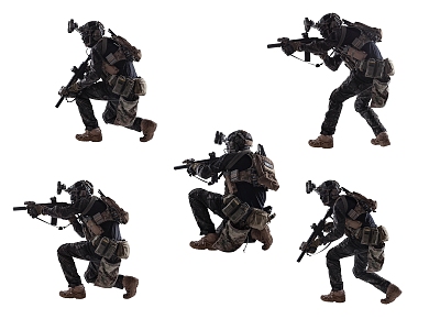 Characters Special Forces model