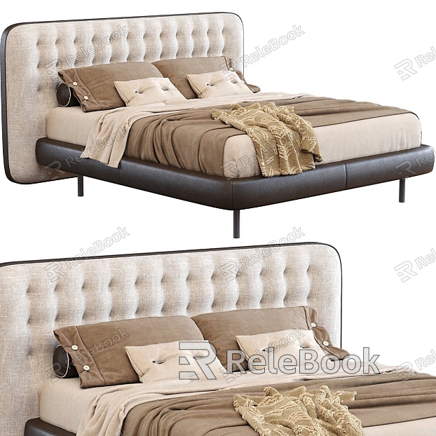 Modern Double Bed model