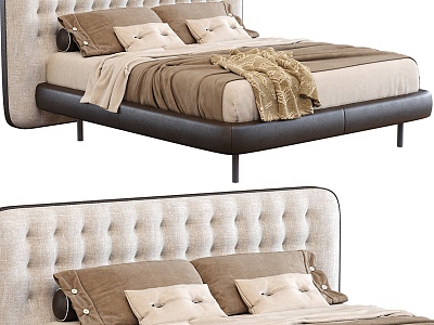 Modern Double Bed model