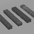 Natural Rugged Rockery Stones with Long Shapes for Garden Landscaping Decoration