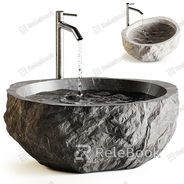 Modern wash basin model