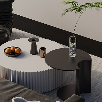 Modern coffee table 3d model