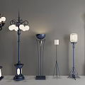 Outdoor Lights Featuring Various Decorative Styles And Metal Frames For Garden Decoration