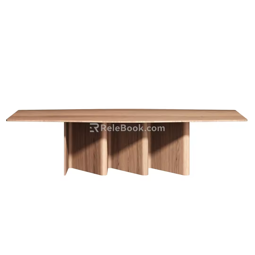 Miniforms Italian Dining Table Minimalist Dining Table Solid Wood Dining Table Square Dining Table 3d model