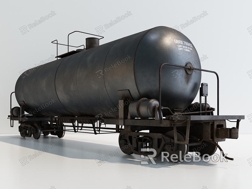 modern train train rail car model