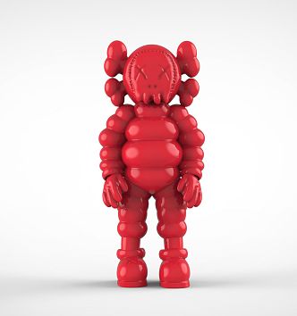 KAWS New Year Limited Toy Doll Handmade 3d model