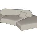 Modern Multiplayer Sofa Casual Sofa 3d model