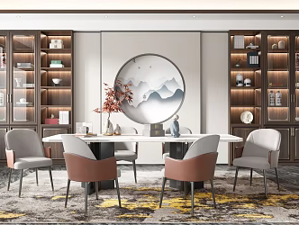 New Chinese Restaurant 3d model