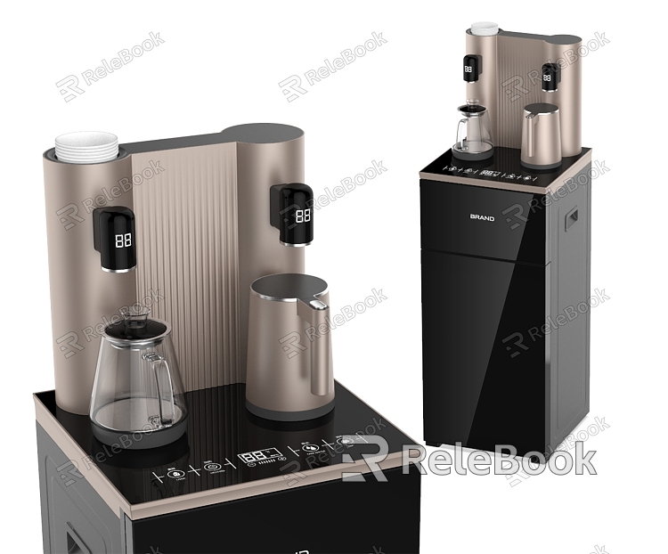 Modern tea bar machine model