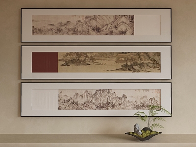 New Chinese Decorative Painting model