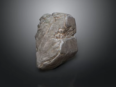 Natural Stone With Rough Textured Surface And Organic Patterns For Interior Design 3d model