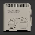 Sony Portable FM AM Radio Speaker with Digital Display and Control Knobs