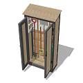 Modern Tools Tool Storeroom 3d model