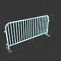 Sturdy Silver Metal Barricade Design For Crowd Control And Event Safety Use