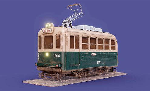 INDUSTRIAL LOFT TRAIN 3d model