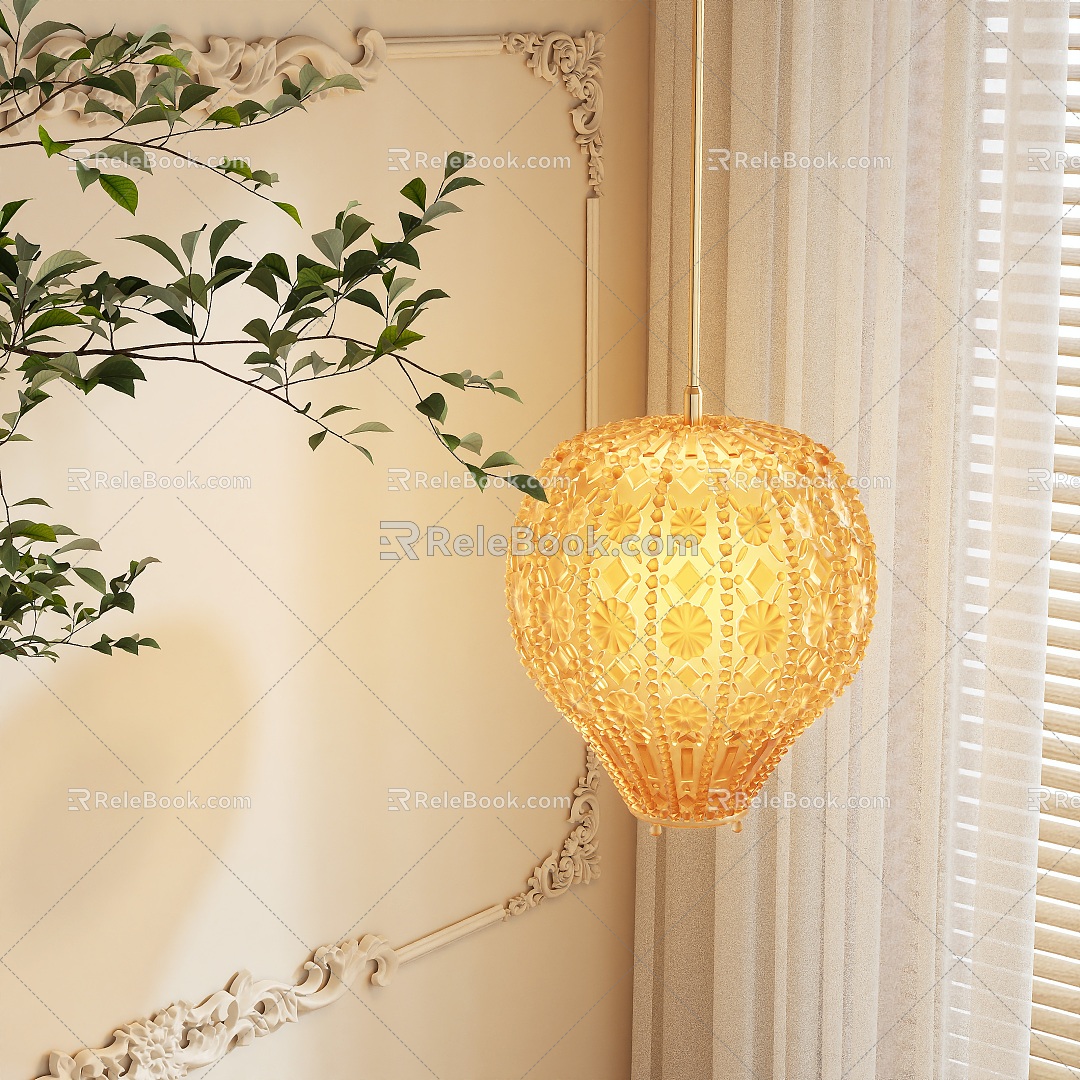 Pendant lamp 3d model