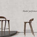 Silent Bar Chair 3d model