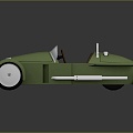 Modern classic car old car old car old car old car 3d model