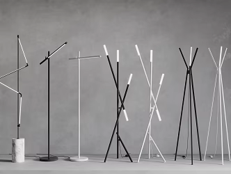 Modern floor lamp 3d model