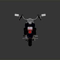 Motorcycle Two-wheeled Motorcycle Cross-country Motorcycle Road Race Motorcycle Motor Vehicle Transport 3d model