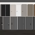 Diverse Hinged Doors Collection With Various Materials And Modern Styles