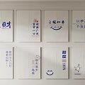 Kitchen Curtains With Various Chinese Characters And Decorative Motifs For Home Kitchen