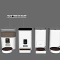 Modern automatic feeding machine feeding machine 3d model