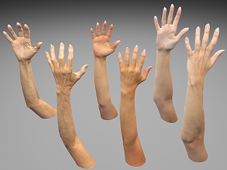 gesture hand model arm palm old man hand finger hand woman hand female arm female hand wrinkle hand 3d model