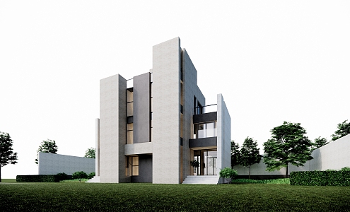 Modern Villa Elegant Luxury Villa 3d model