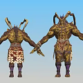 Orc Monster Tauren Game Character 3d model