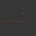 Traditional Wooden Bow and Arrow Handcrafted Archery Weapon with Classic Design