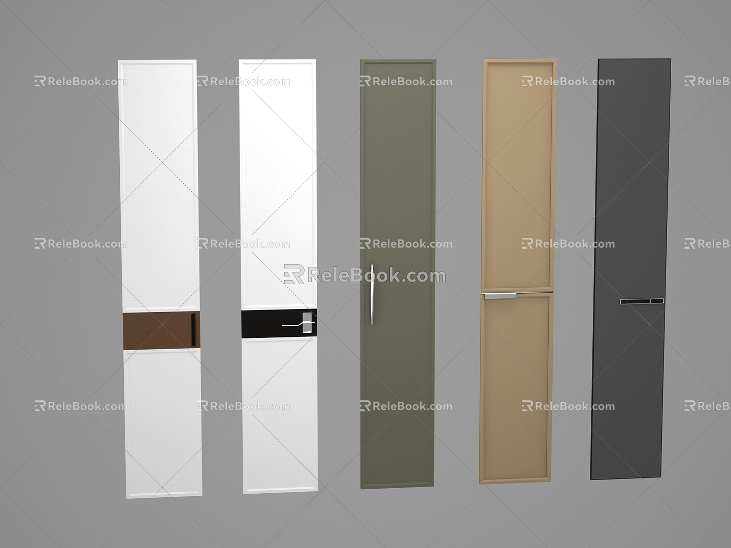 door panel wardrobe door panel 3d model