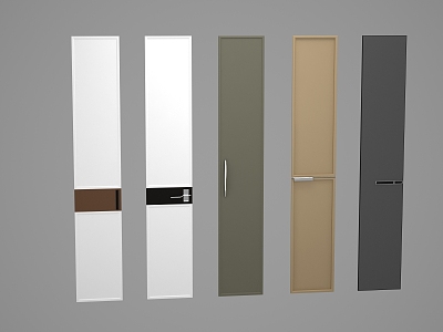 door panel wardrobe door panel 3d model