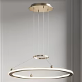 Modern chandelier combination 3d model