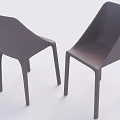 Modern Dining Chairs With Sleek Contemporary Design Smooth Surface And Integrated Structure